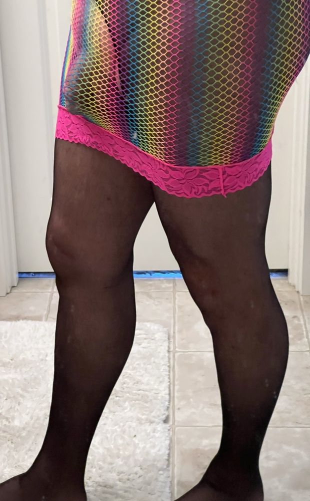 rainbow dress