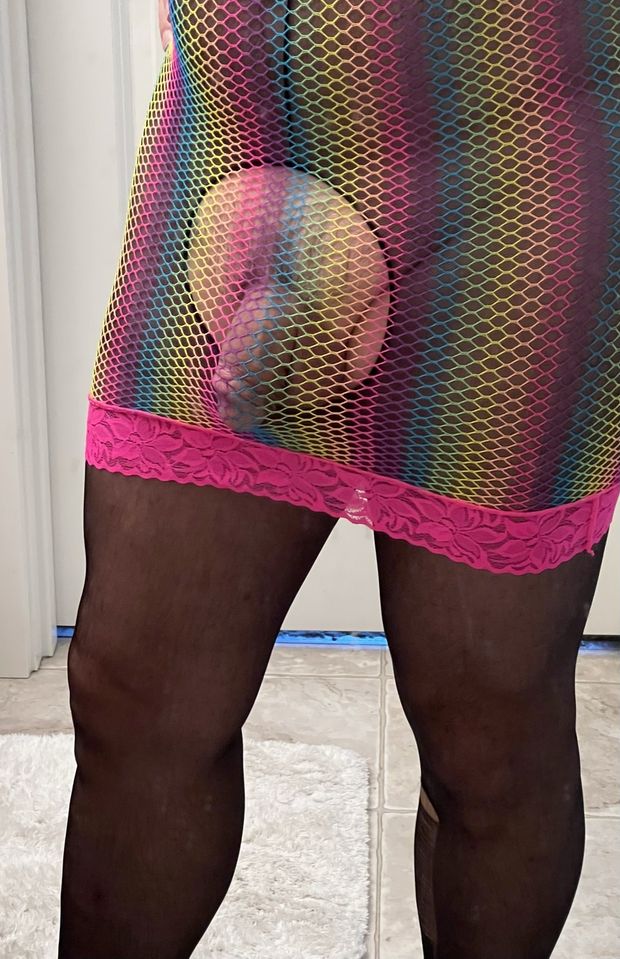 rainbow dress