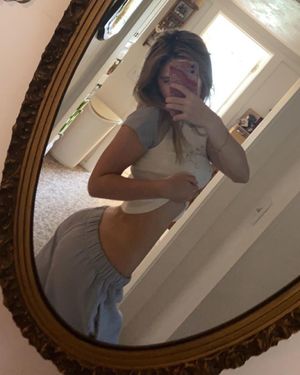 Petite teen in her pjs