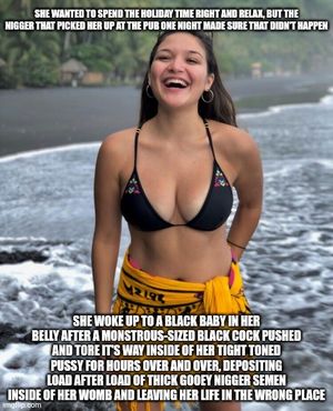 Sexy lil spic Valeria Soledad Moncada captioned