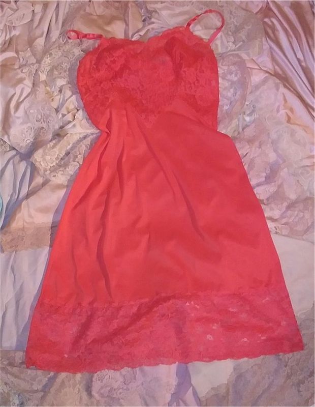 My Very Lacy Vintage Vanity Fair Full Slip is So Silky Soft!