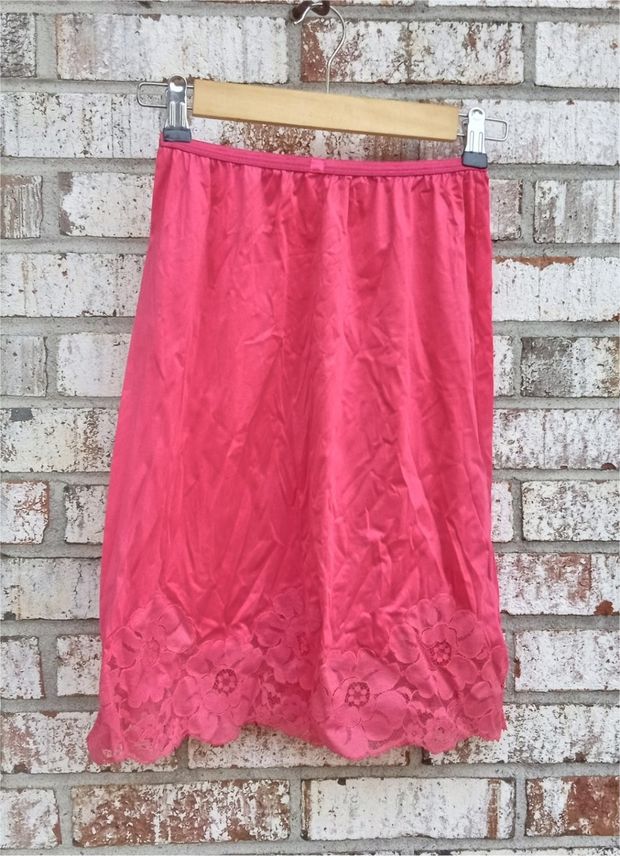 My Extremely Silky Soft & Lacy Vanity Fair Vintage Half Slip.