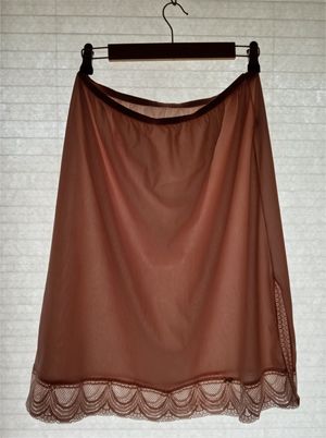 My Beautiful Silky Soft & Lacy No Name Half Slip.