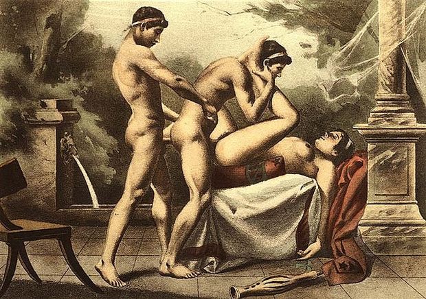 Erotic bisexual art