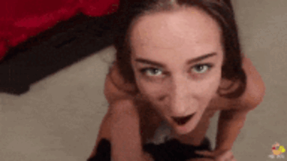 Cassidy Klein blowing Mr POV hard cock POV style