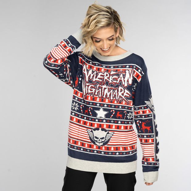 008 MEGAN MORANT - AMERICAN NIGHTMARE SEXY X-MAS SWEATER