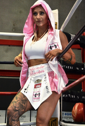 “The Blonde Bomber” Ebanie Bridges