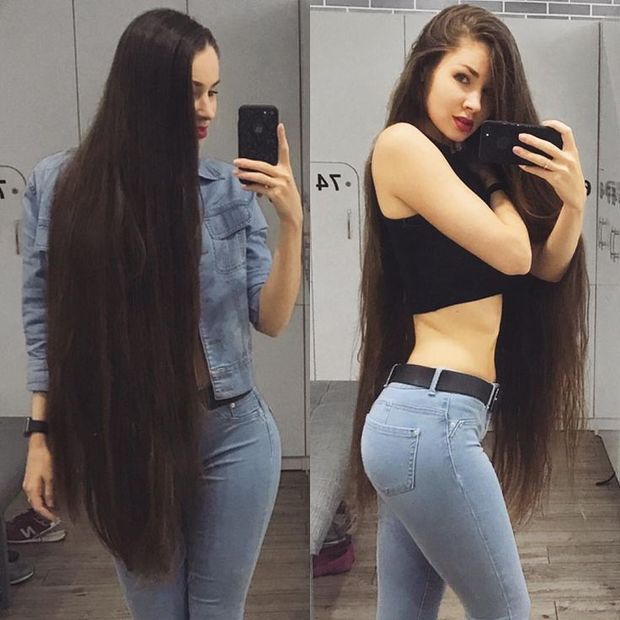 Very long hair - Xenia (@missxsunya)