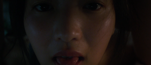 Asian teen tongue