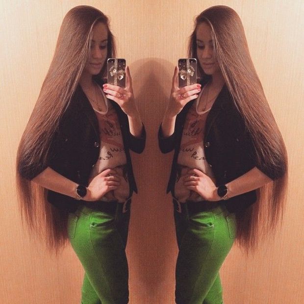 Very long hair - Xenia (@missxsunya)