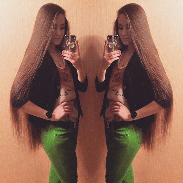 Very long hair - Xenia (@missxsunya)