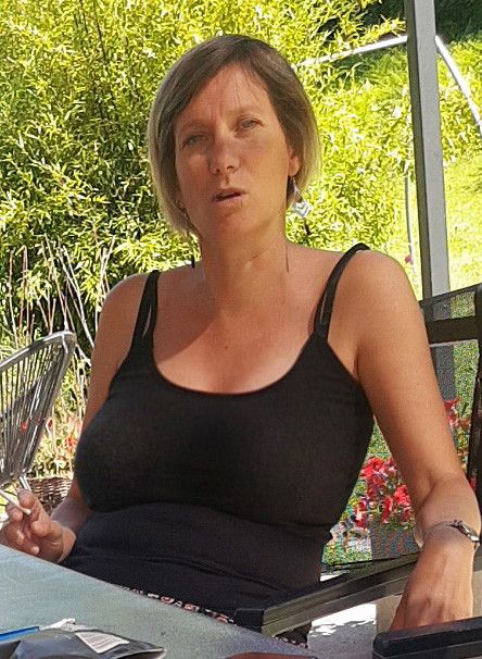 Big titted blue-eyes blonde milf of my dreams