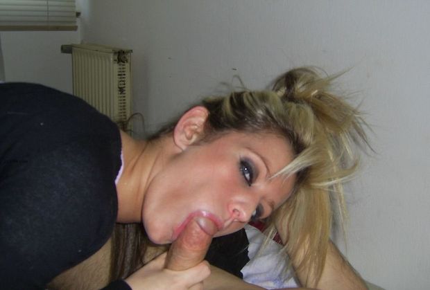 She looks so sexy with a stiff cock in her lovely mouth...
