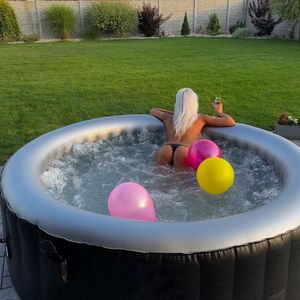 inflatable hottub