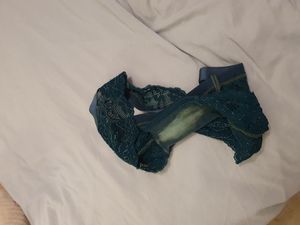 Wife's used knickers , hmmm can smell that pussy