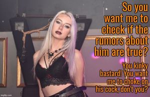 You want to turn her into a slut