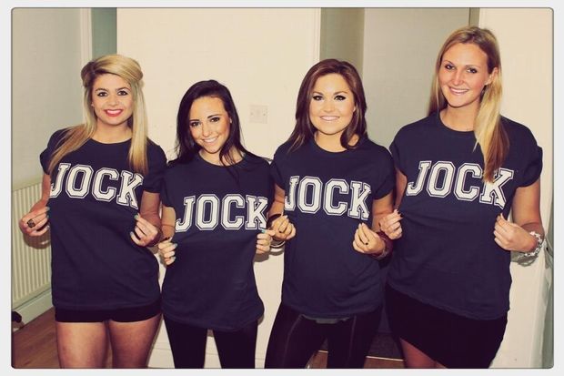 Jocking for Exeter.