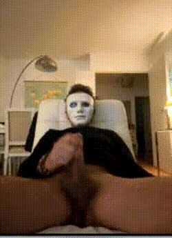 masque et grosse queue