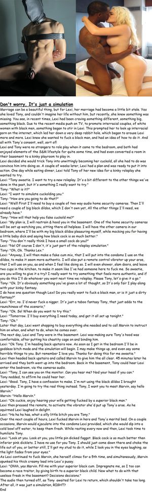 Don't worry, It's just a simulation