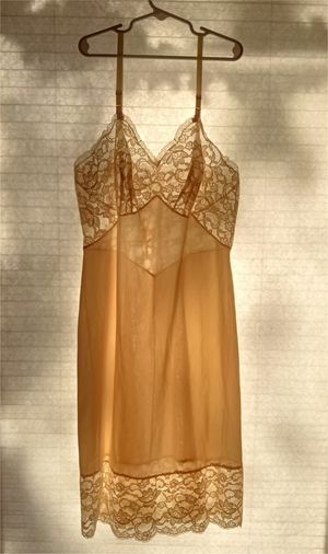 My Very Lacy Vintage Vanity Fair Full Slip is So Silky Soft!