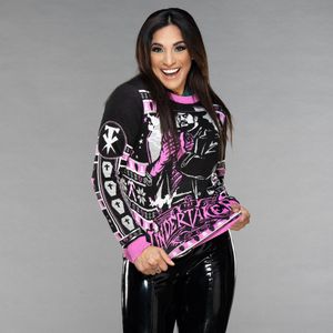044 Raquel Rodriguez - WWE DIVA IN HOT SEXY BLACK/PURPLE X-MAS SWEATER PIC #7!