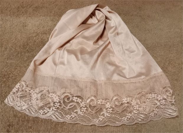 My Beautiful Very Silky Soft & Lacy Vassarette Half Slip.