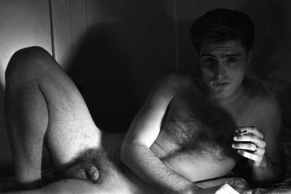 Sean Smoking a Cigarette