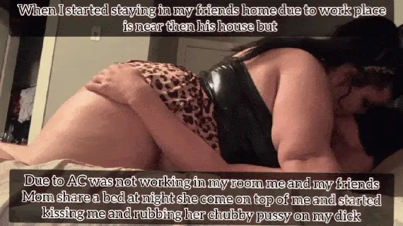 Share bed with friends mom