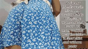 Friends mom showed up