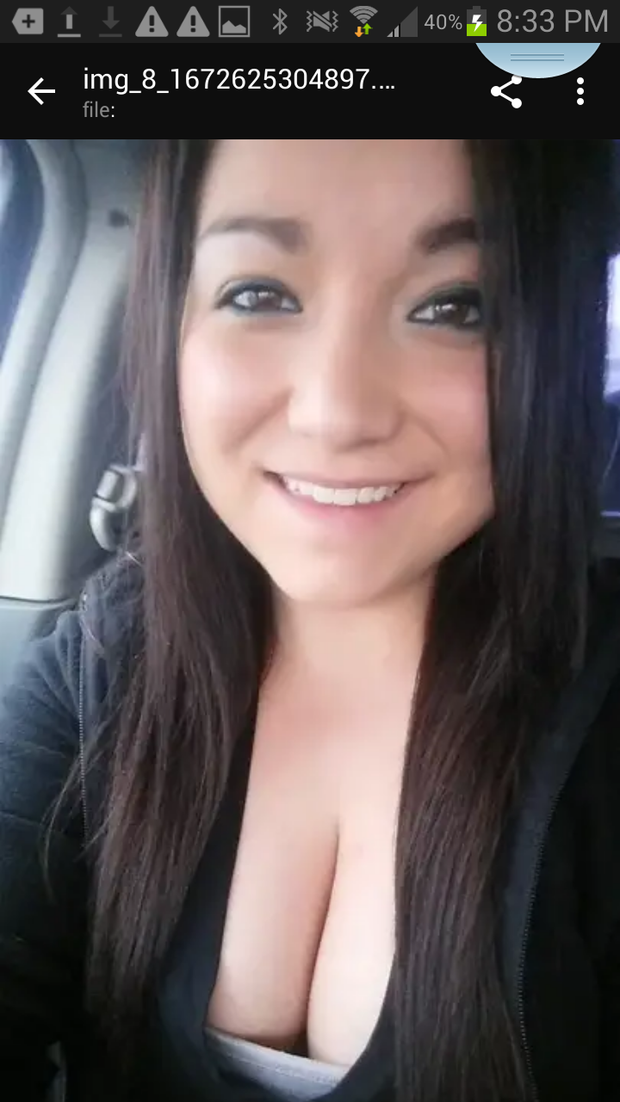 My cleavage
