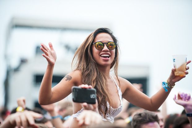 Rave Party Babe - out for a good time - bring it ON!