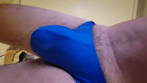 My big blue bulge