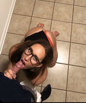 Red panties and blowjobs