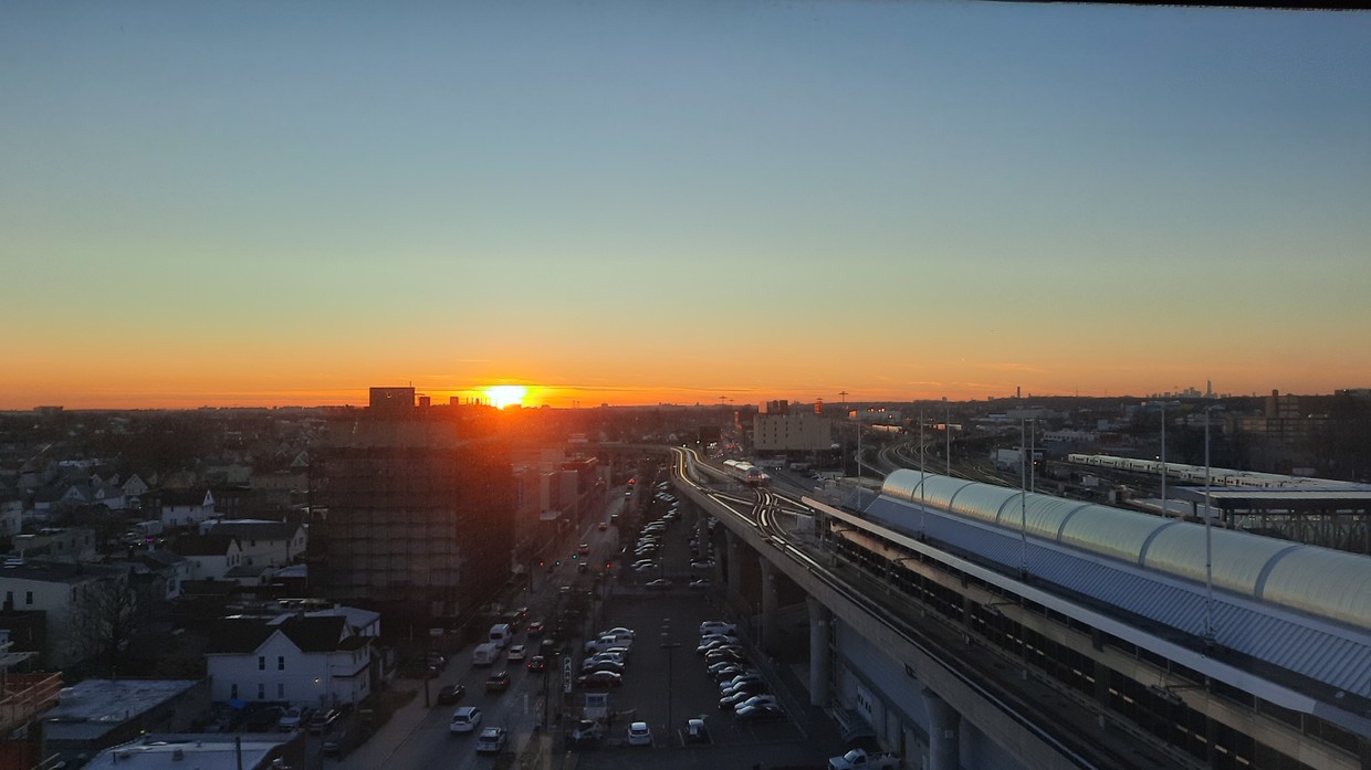 Sunset in NY