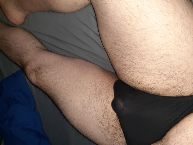 My small cock in bikini brifes