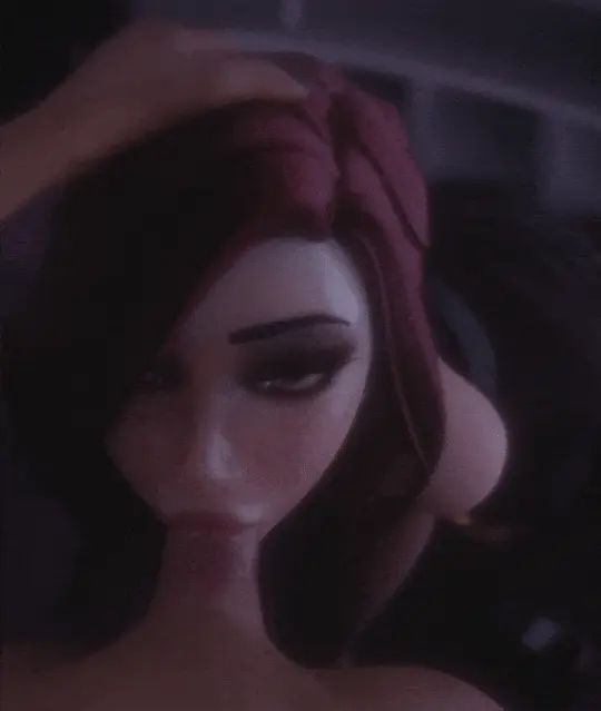 Miss fortune sloppy blowjob