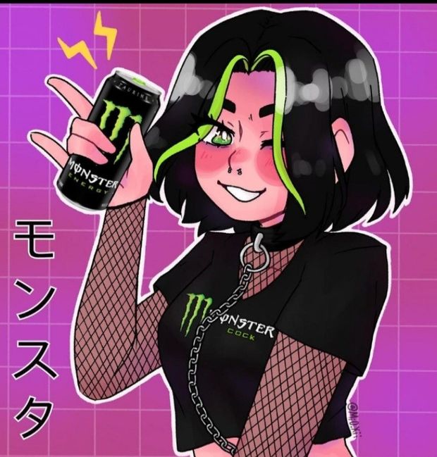 Monster energy art