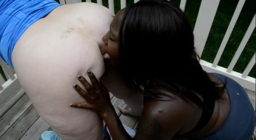 INTERRACIAL-LESBIAN-ASSLICKING-OUT-DOORS