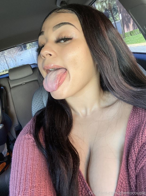 Now she look happy