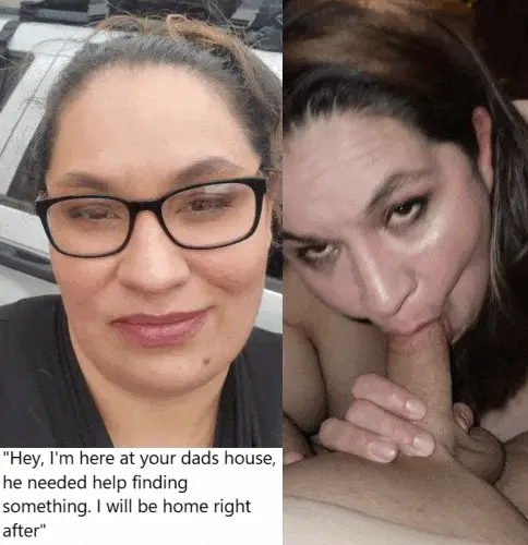 wife blows my dad