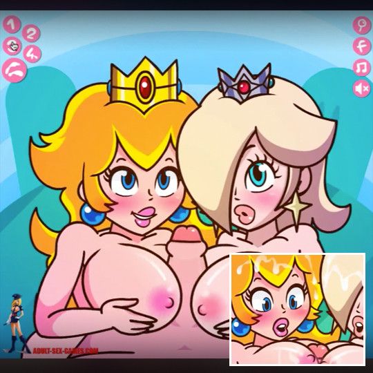 Peach and Rosalina