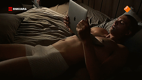 Rubbing one out before going to sleep…