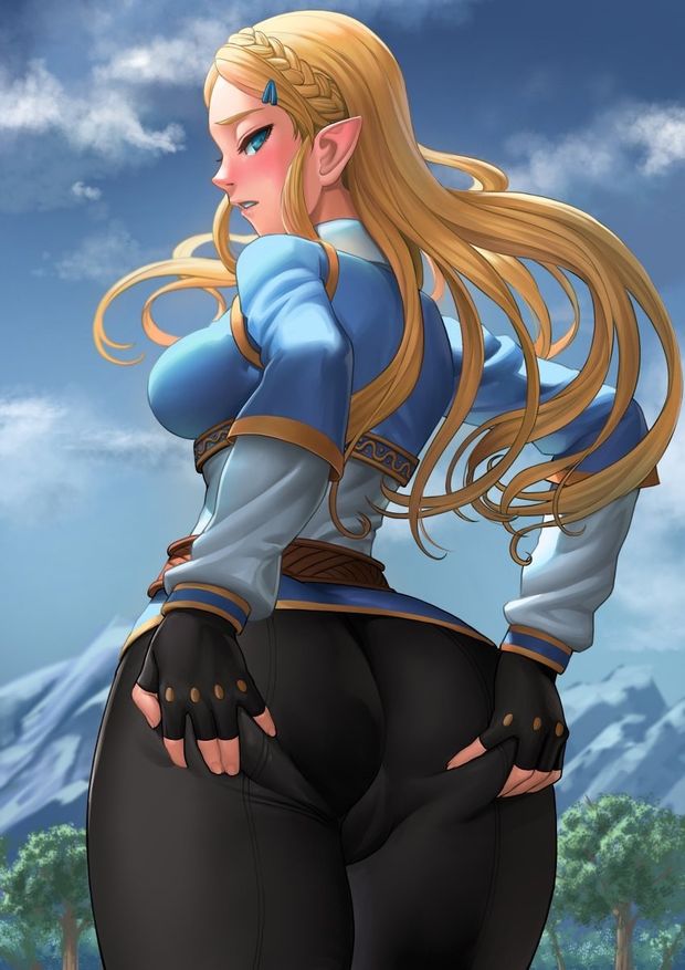Yoga pants Zelda = Best Zelda