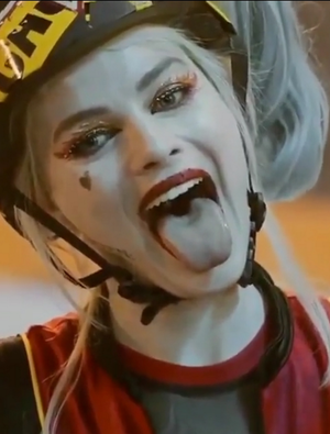 Margot Robbie as Harley Quinn