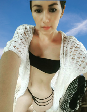 Real Lesbian sister Arelis Centeno (Girlfriend of sister Tatiana Centeno) - background removed