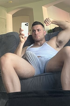 Flexing all my muscles