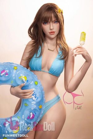 157cm/5ft2 C-cup Skinny Sex Doll With Blue Bikini Tammy