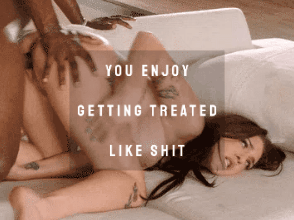 Let's face it your bf is a tool and you enjoy men who fuck you like you're a piece of meat