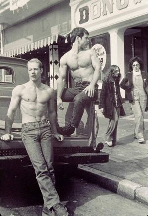Castro Street Men in Truck, 1978