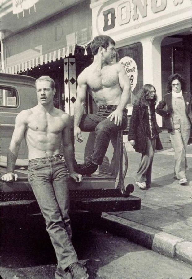 Castro Street Men in Truck, 1978